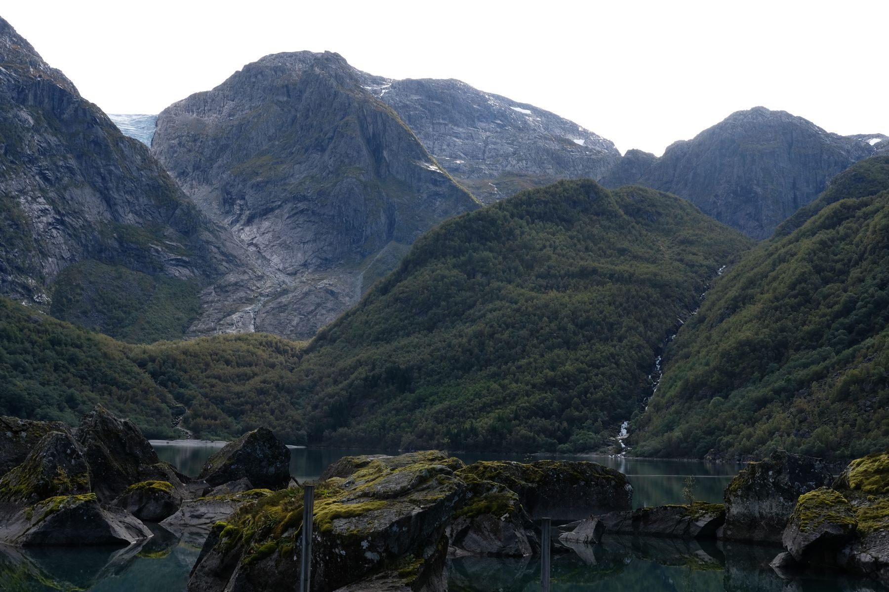 Lake in the mountains.