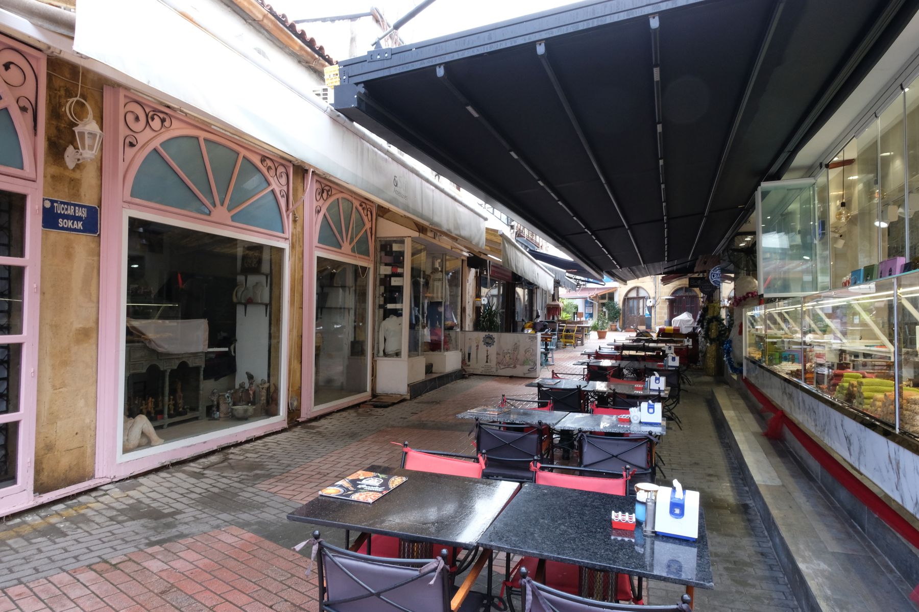 Turkish market place in North Nicosia