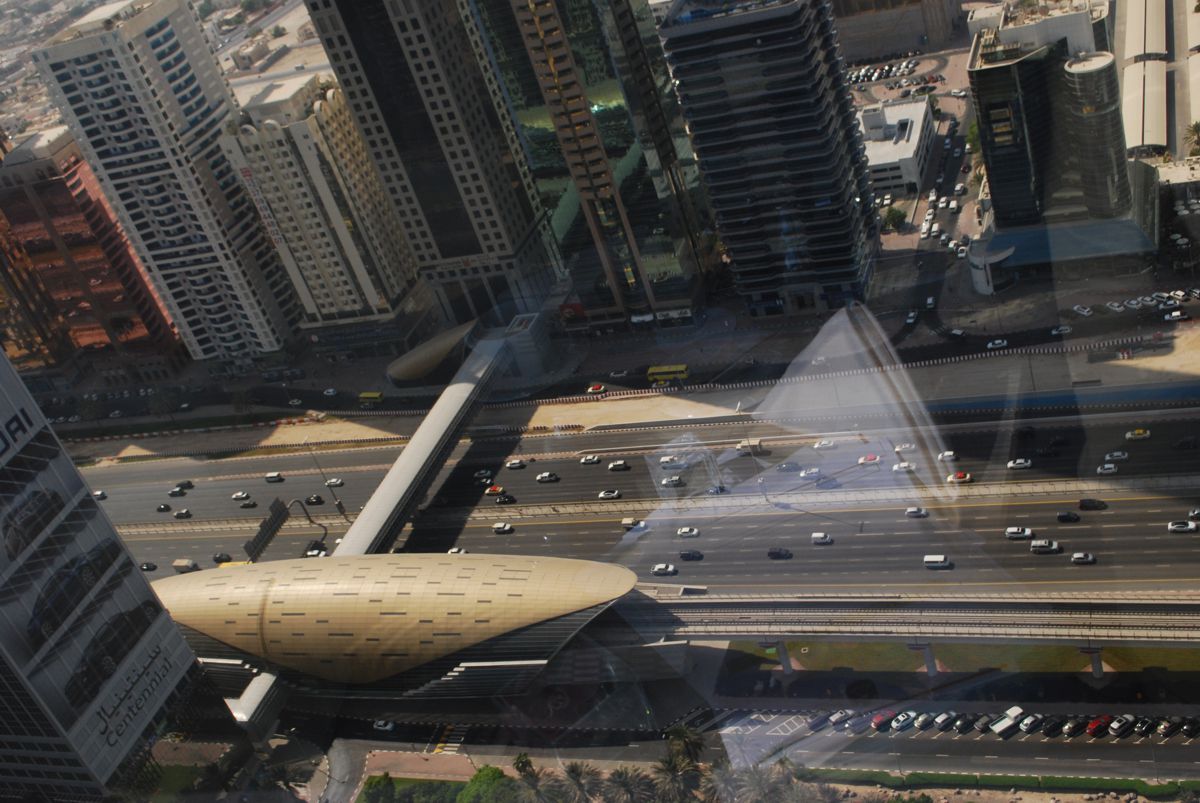 Dubai - from the café window 