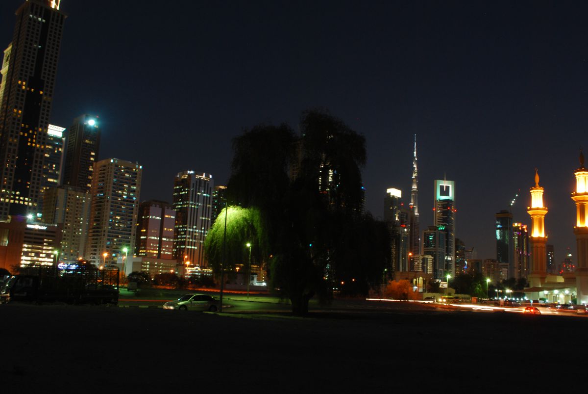 Dubai at night