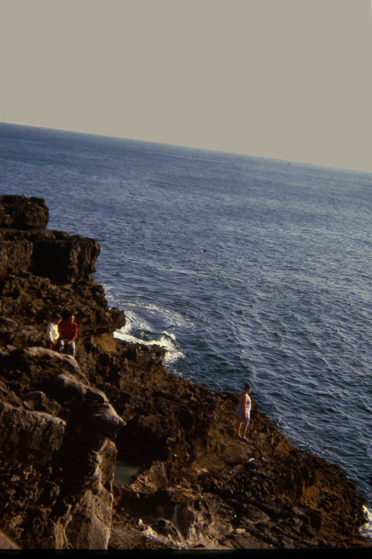 The coast near Cascais - 1985.