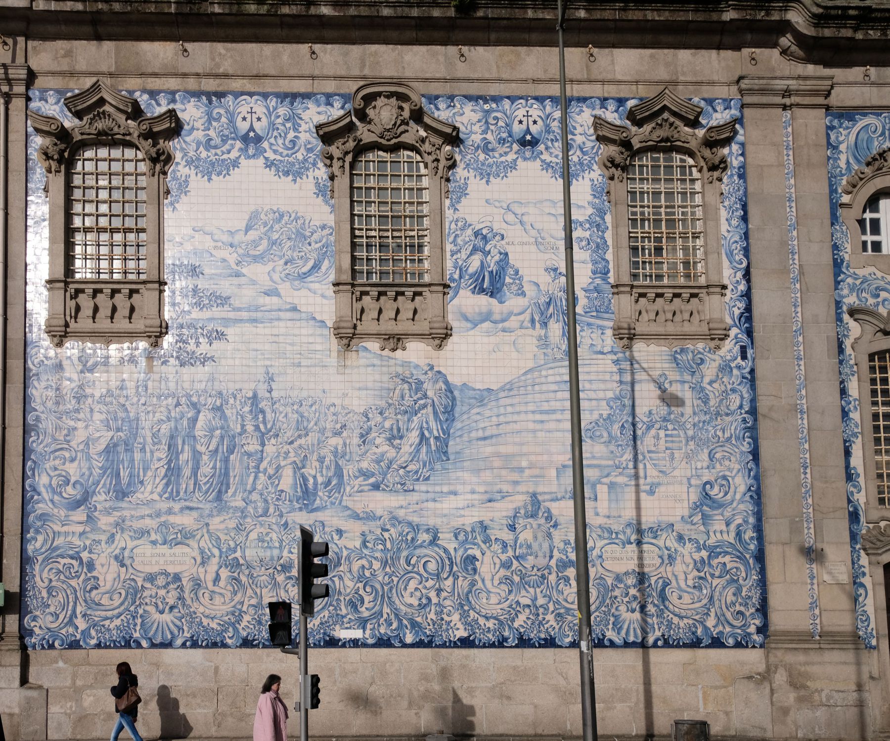 Traditional Portuguese tiling, Porto.