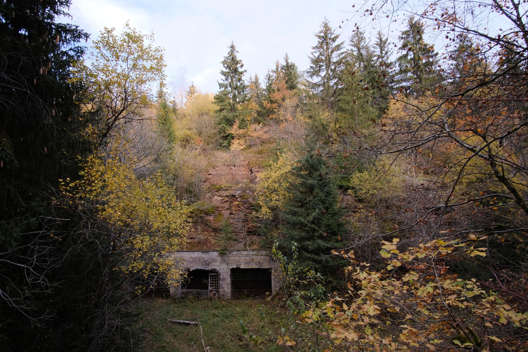 Abandoned rail tunnels