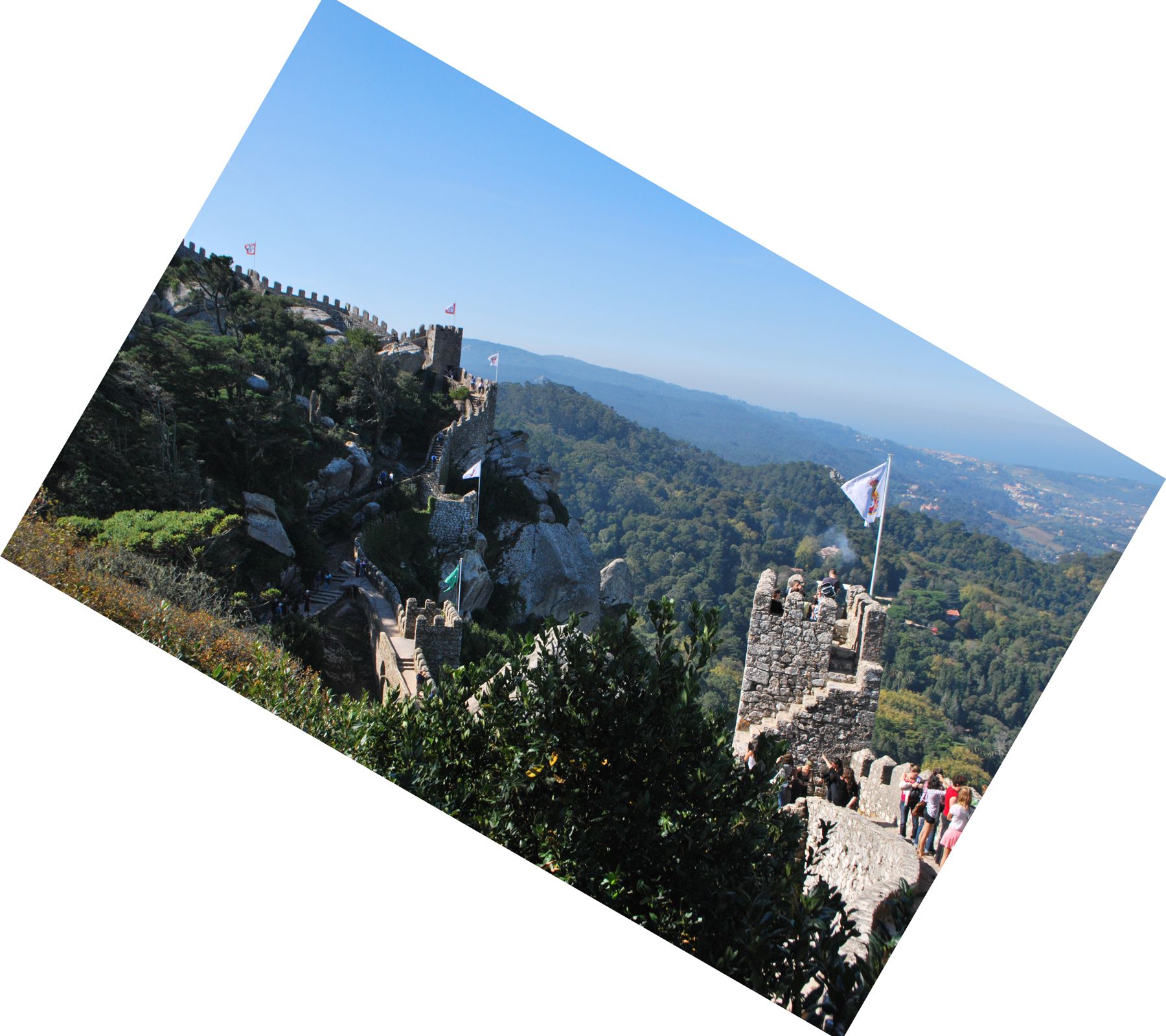 Another view of Ruins of Castelo dos Mouros (2010)