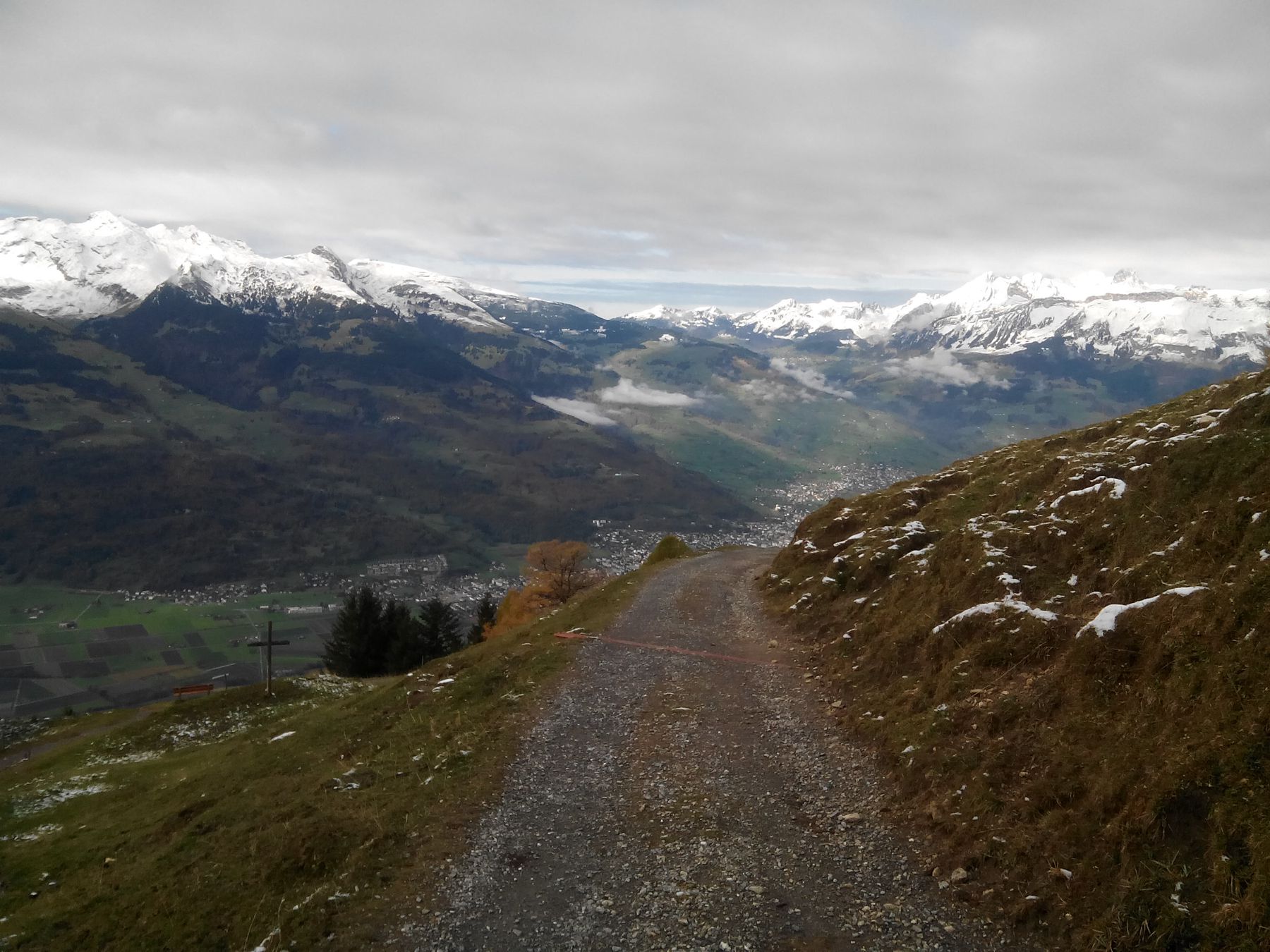 Path down the mountain