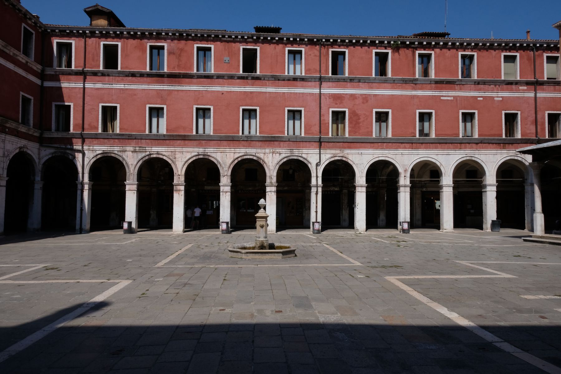 Quiet piazza