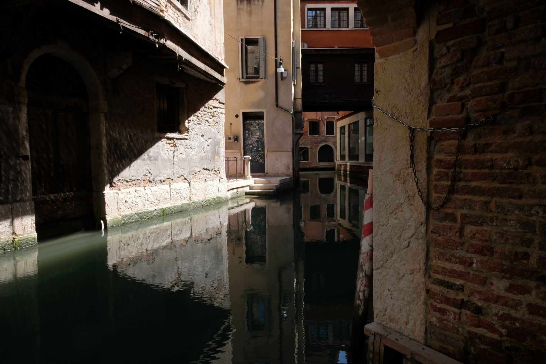 Quiet canal corner